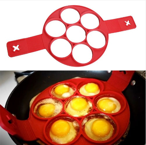 Silicone Non Stick Pancake Egg Mould Kitchen Tools