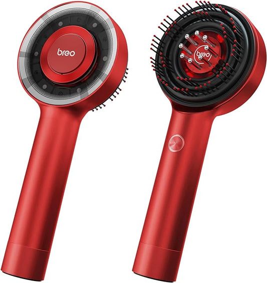 Red Light Scalp Massaging Brush