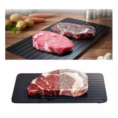 Fast Defrost Tray Fast Thaw Frozen Food Meat Fruit Quick Defrosting Plate Board Defrost