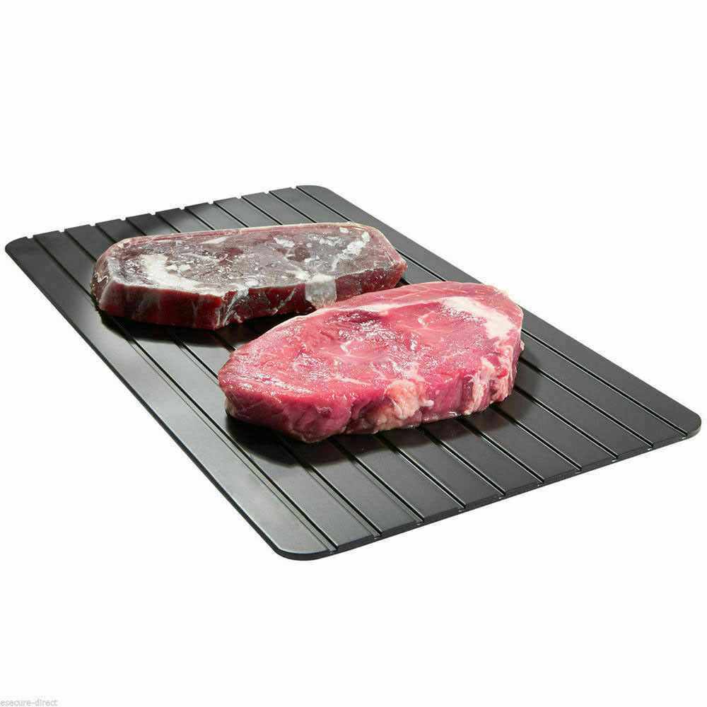 Fast Defrost Tray Fast Thaw Frozen Food Meat Fruit Quick Defrosting Plate Board Defrost